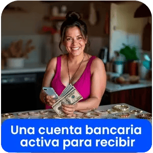 Kredicash - Una cuenta bancaria activa para recibir